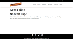 Desktop Screenshot of apexfeline.com
